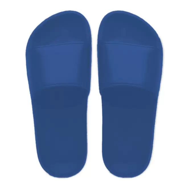 PAIRE CLAQUETTES PERSONNALISABLE SUR MESURE 'OMAX CUSTOM' - bleu royal