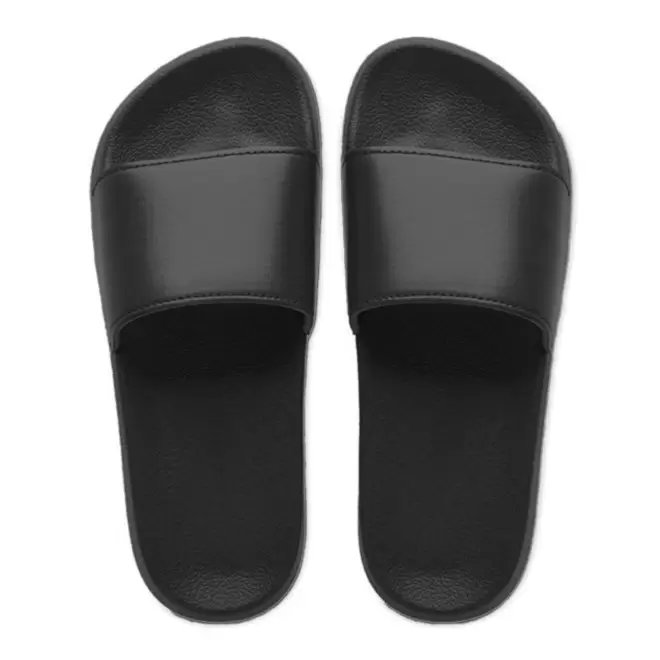 PAIRE CLAQUETTES PERSONNALISABLE SUR MESURE 'OMAX CUSTOM' - noir