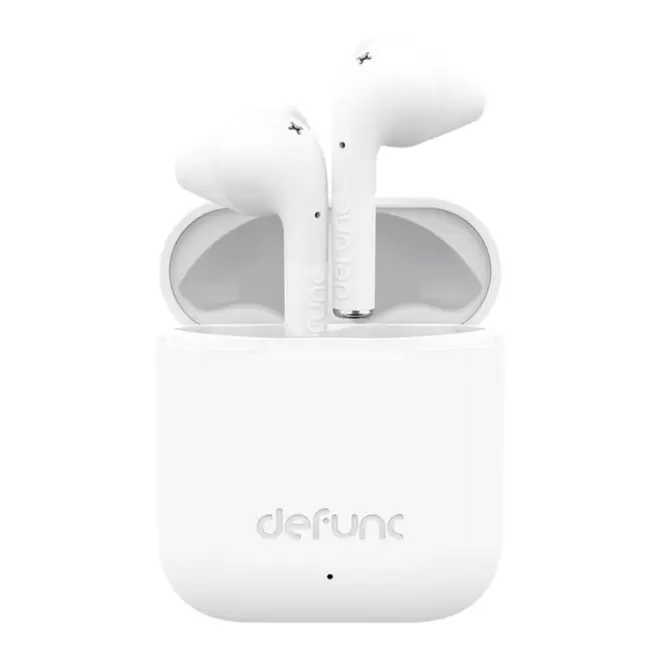 ECOUTEURS PERSONNALISÉS BLUETOOTH® DEFUNC 'TRUE GO SLIM' - blanc