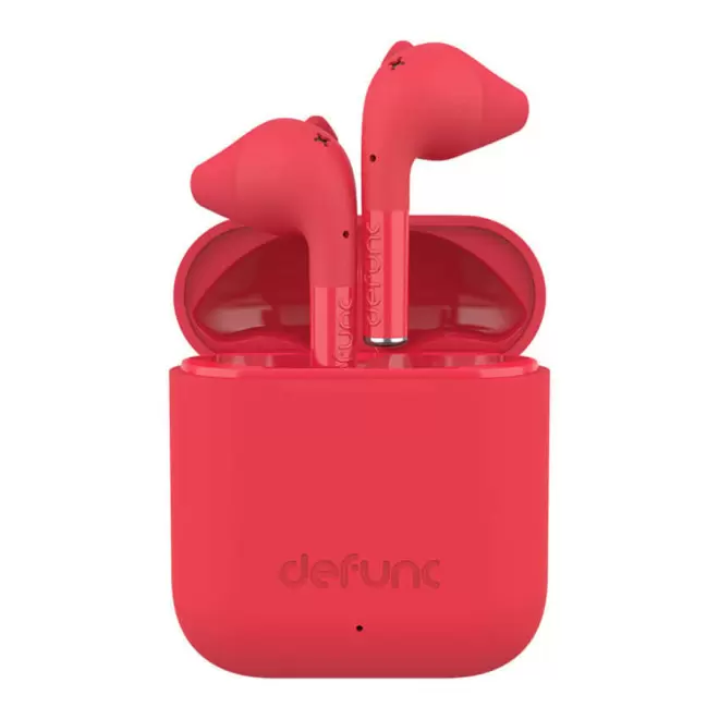 ECOUTEURS PERSONNALISÉS BLUETOOTH® DEFUNC 'TRUE GO SLIM' - rouge