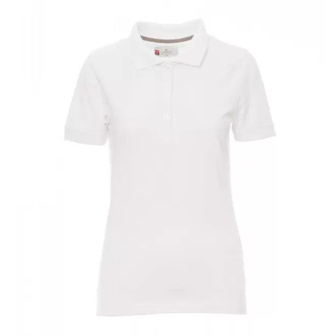 POLO PERSONNALISABLE FEMME PAYPER® 'VENICE' - blanc