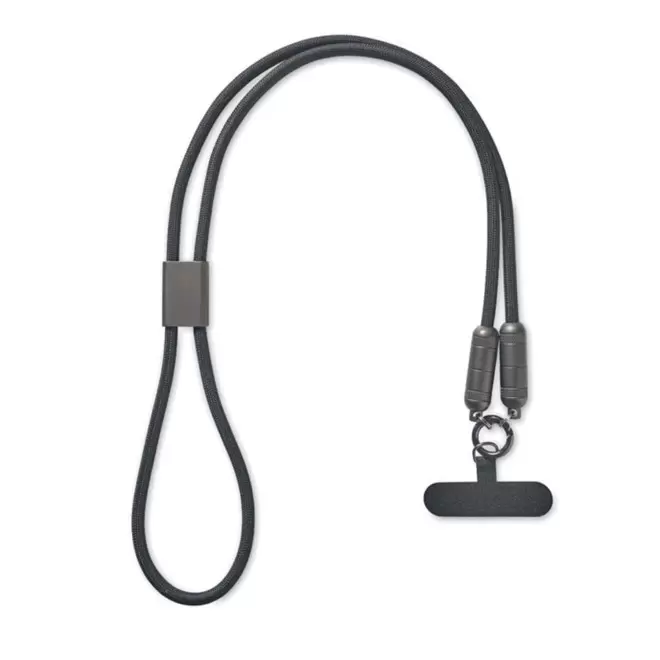 TOUR DE COU CHARGEUR PERSONNALISABLE 'POWERNECK' - noir