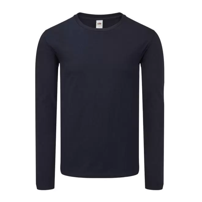 TEE-SHIRT PERSONNALISÉ MANCHES LONGUES 'ICONIC 150 T ML' - navy