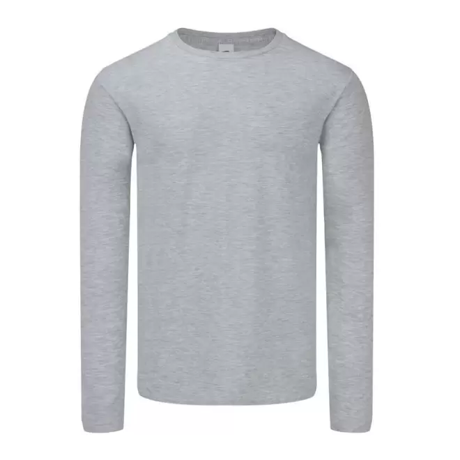 TEE-SHIRT PERSONNALISÉ MANCHES LONGUES 'ICONIC 150 T ML' - gris