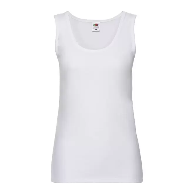 DÉBARDEUR PERSONNALISÉ FEMME BLANC 'CORSICA' 160 GR/M² - blanc