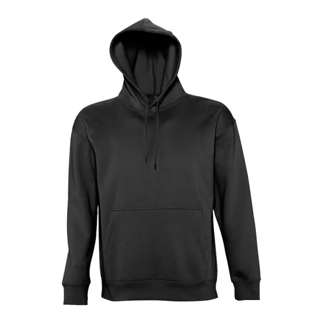 SWEAT-SHIRT PERSONNALISÉ MIXTE CAPUCHE 'SLAM' 320 GR/M² - noir