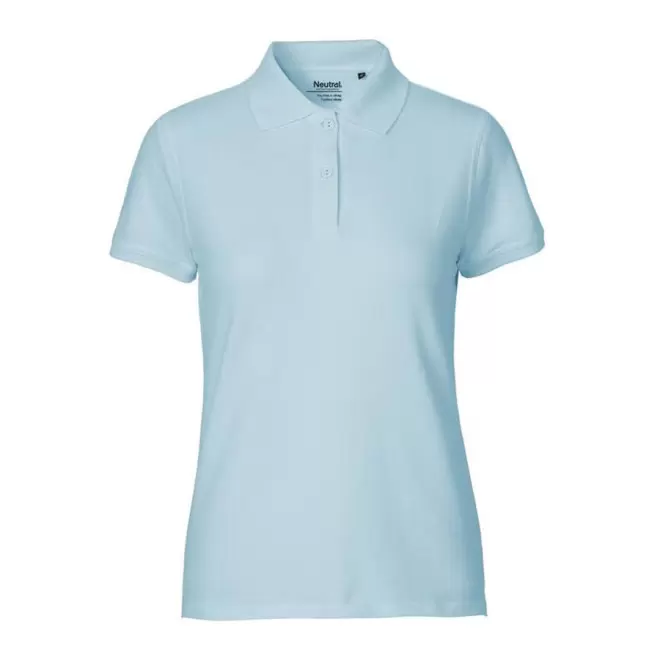 POLO PERSONNALISABLE FEMME NEUTRAL® 'PHILIPPA' - light blue