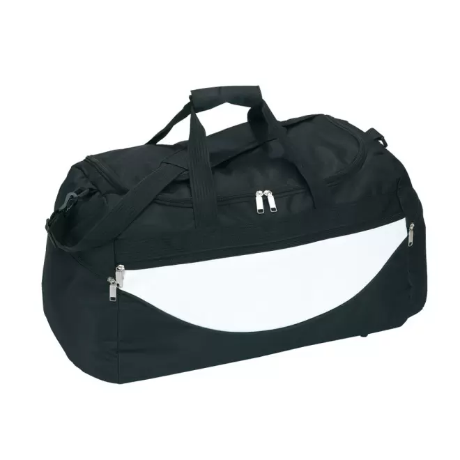 SAC DE SPORT ET VOYAGE PERSONNALISÉ 'COMPACT' - noir
