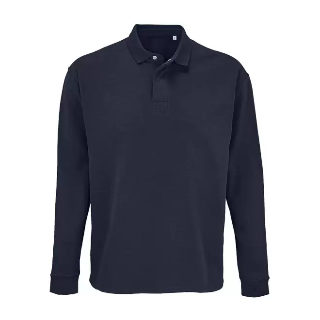 SWEAT-SHIRT POLO PERSONNALISÉ MIXTE 'HERITAGE' - marine