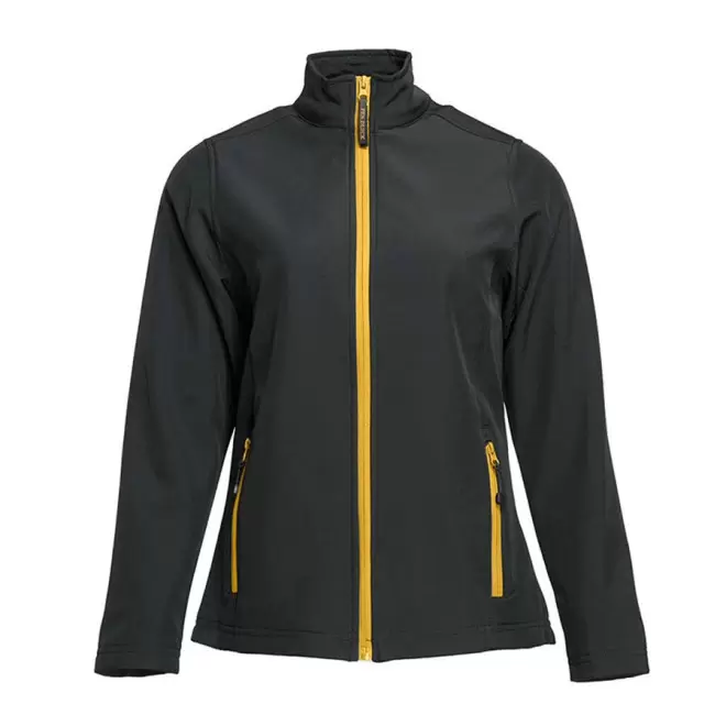 VESTE SOFTSHELL PERSONNALISEE FEMME PEN DUICK® 'MAGELLAN' - black/gold