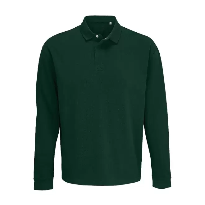 SWEAT-SHIRT POLO PERSONNALISÉ MIXTE 'HERITAGE' - vert