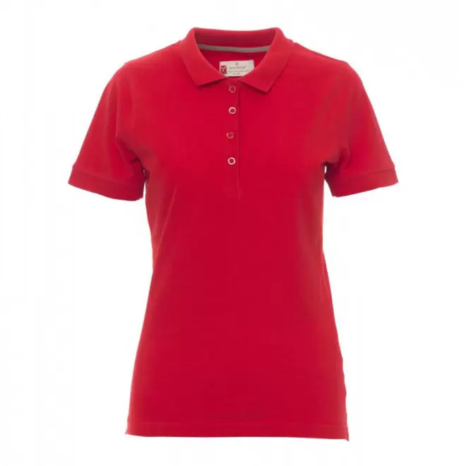 POLO PERSONNALISABLE FEMME PAYPER® 'VENICE' - rouge