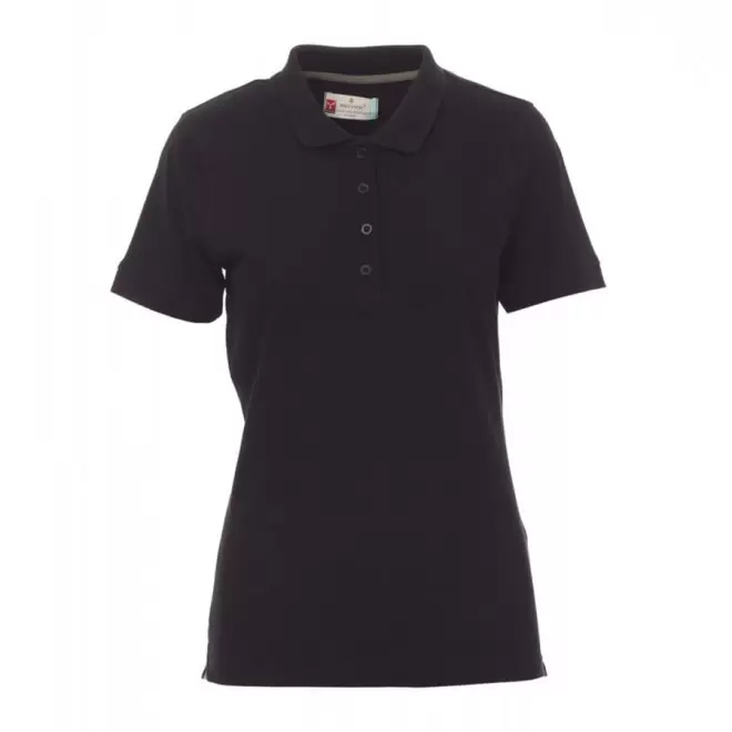 POLO PERSONNALISABLE FEMME PAYPER® 'VENICE' - noir