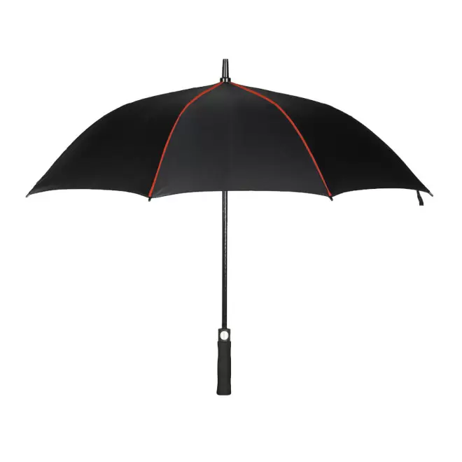 PARAPLUIE DE GOLF PERSONNALISABLE 'BURFORD' - black/orange
