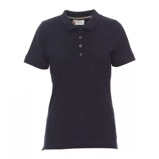 POLO PERSONNALISABLE FEMME PAYPER® 'VENICE' - bleu marine