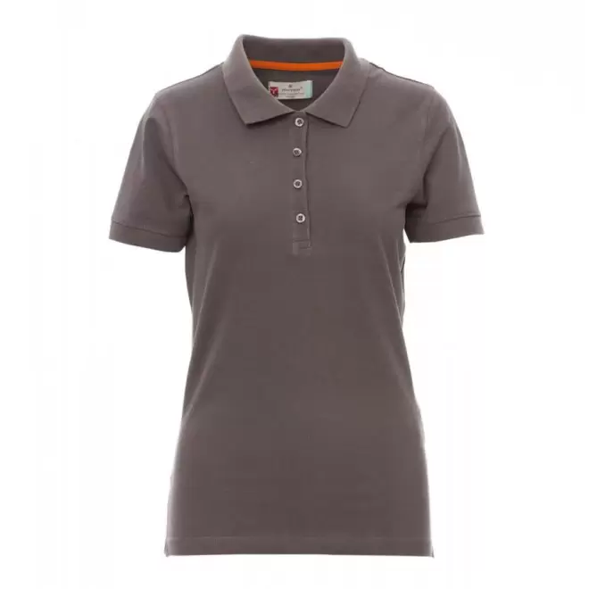 POLO PERSONNALISABLE FEMME PAYPER® 'VENICE' - gris