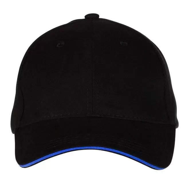CASQUETTE PERSONNALISÉE 'BURT' - black/royal