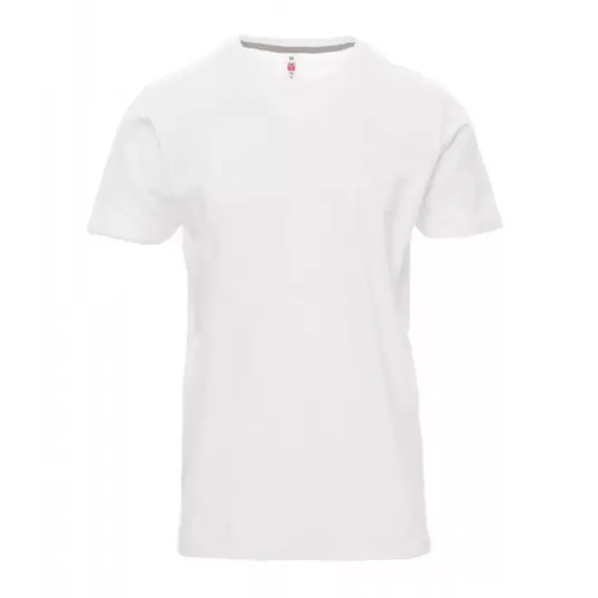 TEE-SHIRT PERSONNALISE HOMME PAYPER® 'SUNRISE' - blanc