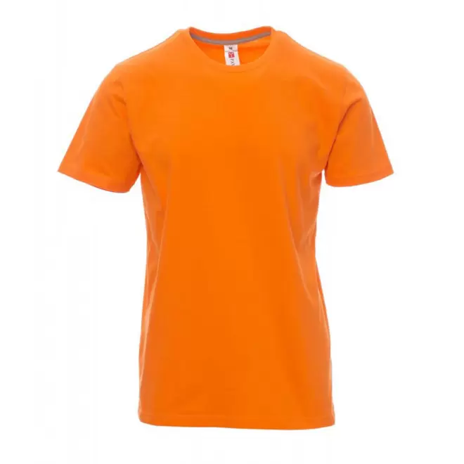 TEE-SHIRT PERSONNALISE HOMME PAYPER® 'SUNRISE' - orange