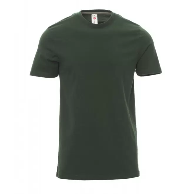 TEE-SHIRT PERSONNALISE HOMME PAYPER® 'SUNRISE' - vert