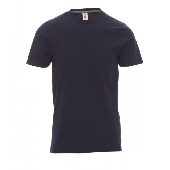 TEE-SHIRT PERSONNALISE HOMME PAYPER® 'SUNRISE' - bleu marine