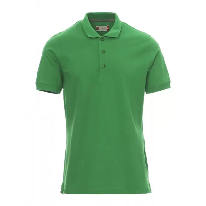 POLO PERSONNALISABLE HOMME PAYPER® 'VENICE' - vert prairie