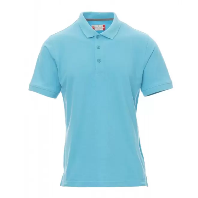 POLO PERSONNALISABLE HOMME PAYPER® 'VENICE' - bleu atoll