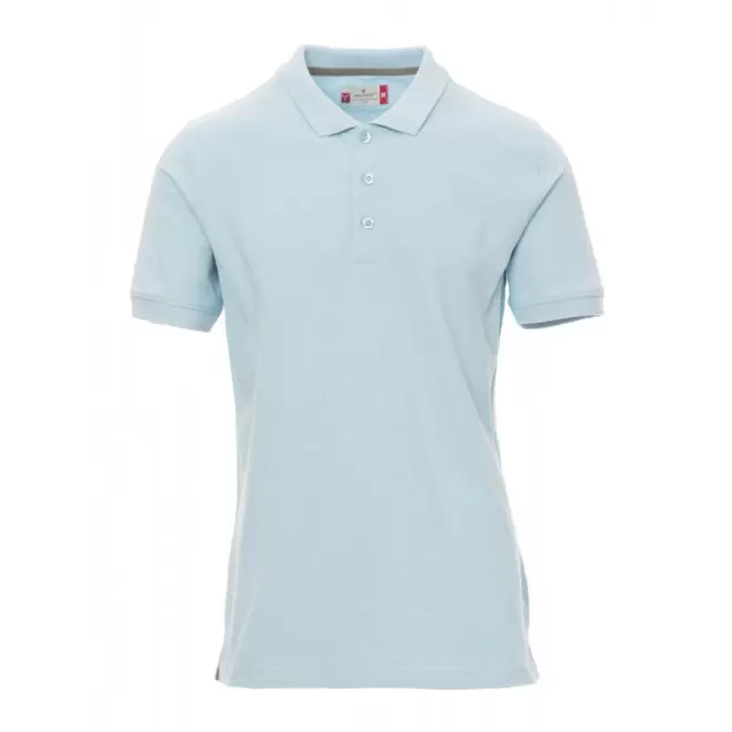 POLO PERSONNALISABLE HOMME PAYPER® 'VENICE' - bleu ciel