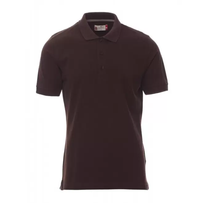 POLO PERSONNALISABLE HOMME PAYPER® 'VENICE' - marron