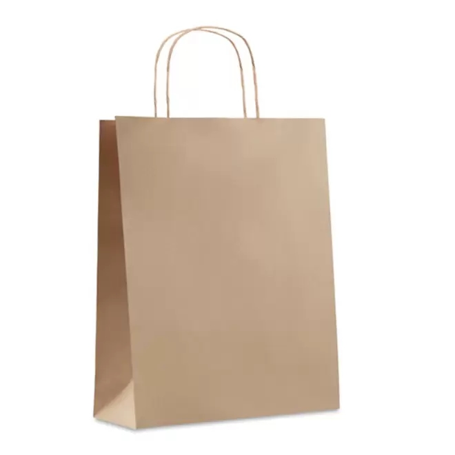 SAC PAPIER KRAFT ANSES TORSADEES 'HONDURO' 32X12X40 CM- EXPÉDITION RAPIDE 5 JOURS - kraft