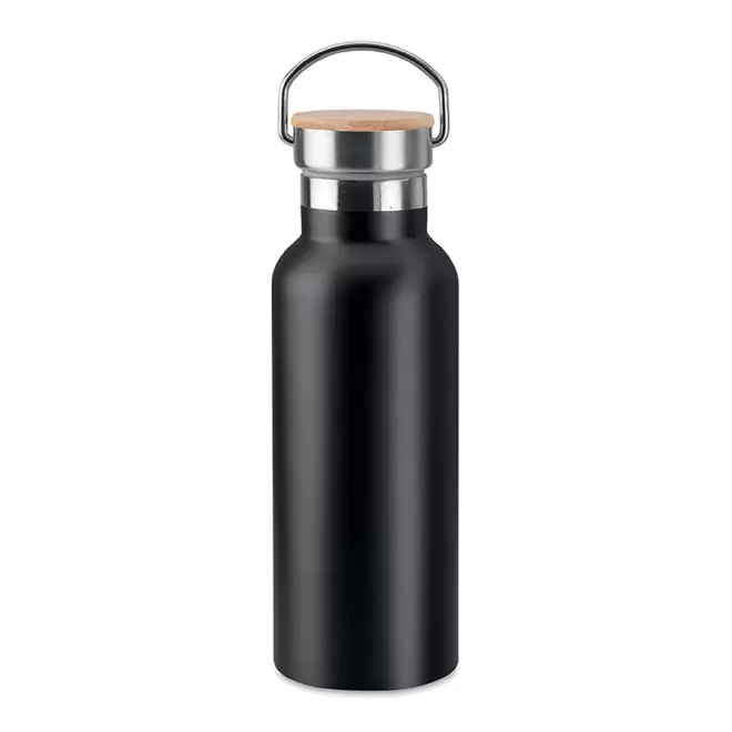 RAPIDE 4J - BOUTEILLE ISOTHERME PERSONNALISABLE 500ML 'HOLLY' - noir