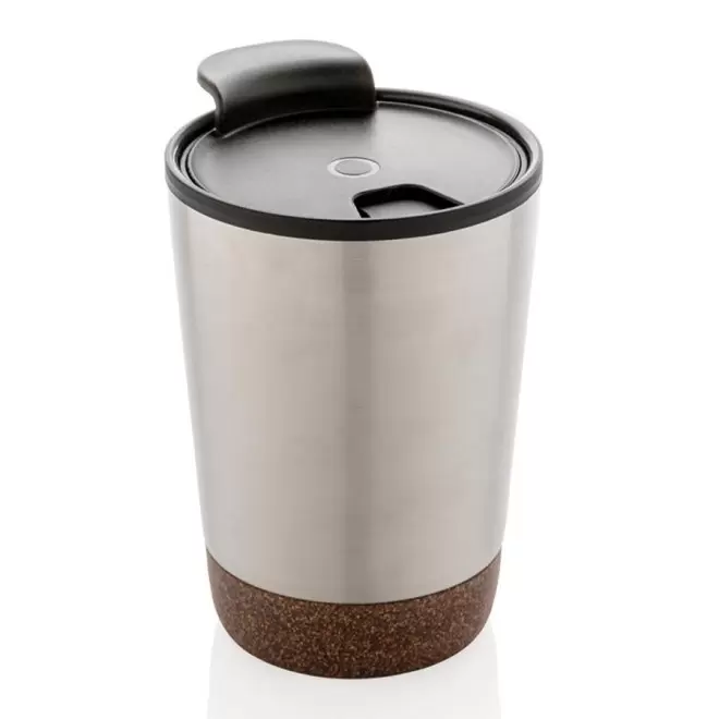 MUG ISOTHERME PUBLICITAIRE 'DOUME' - argente