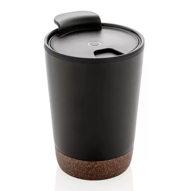 MUG ISOTHERME PUBLICITAIRE 'DOUME' - noir