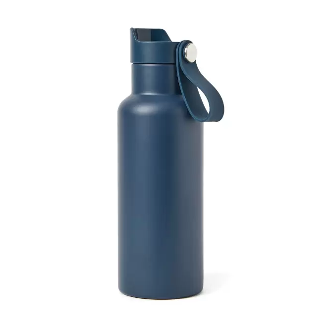 BOUTEILLE ISOTHERME PERSONNALISABLE SPORT 500ML 'TIALI' - bleu