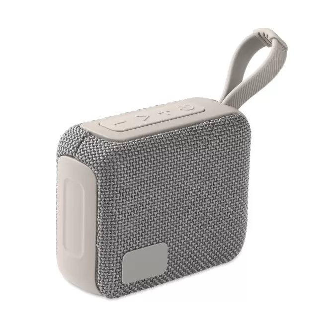 ENCEINTE BLUETOOTH 5W PERSONNALISABLE 'LISTO' - gris