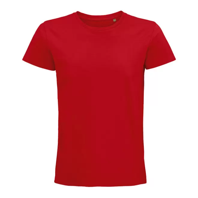 TEE-SHIRT PUBLICITAIRE HOMME BIO COLORE 'PIONEER' 175 GR/M² - rouge vif