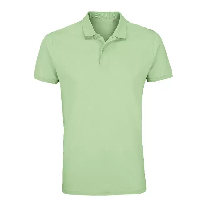 POLO PUBLICITAIRE HOMME 'PLANET' COULEUR 170 GR/M² - vert glace