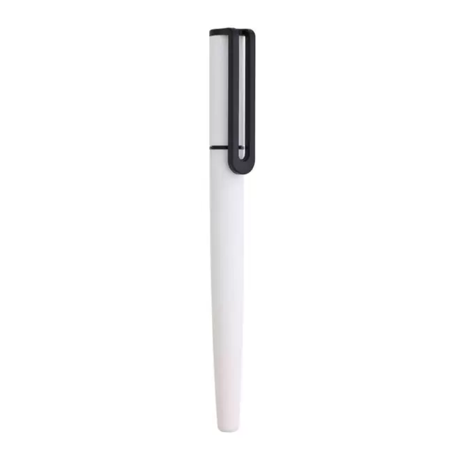 STYLO GEL PERSONNALISABLE 'VISCOSI' - blanc