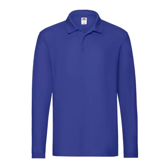 POLO PERSONNALISABLE MIXTE 'MYRDAL' - bleu royal