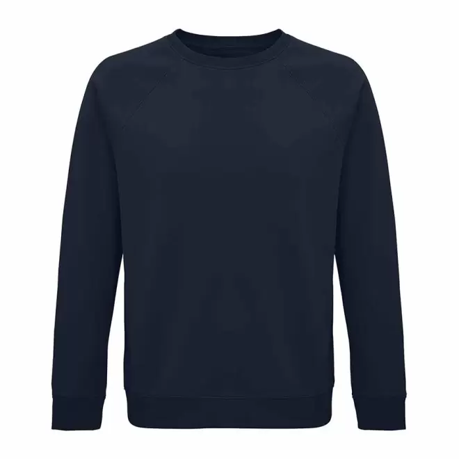 SWEAT-SHIRT PERSONNALISÉ BIO MIXTE COL ROND 'SPACE' - french marine