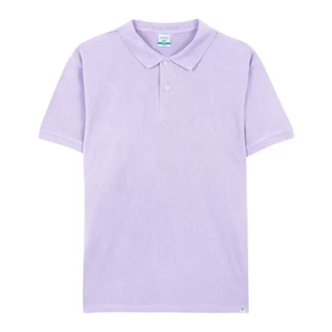 POLO MIXTE PERSONNALISABLE 'TERIM 180 BIO' - rose