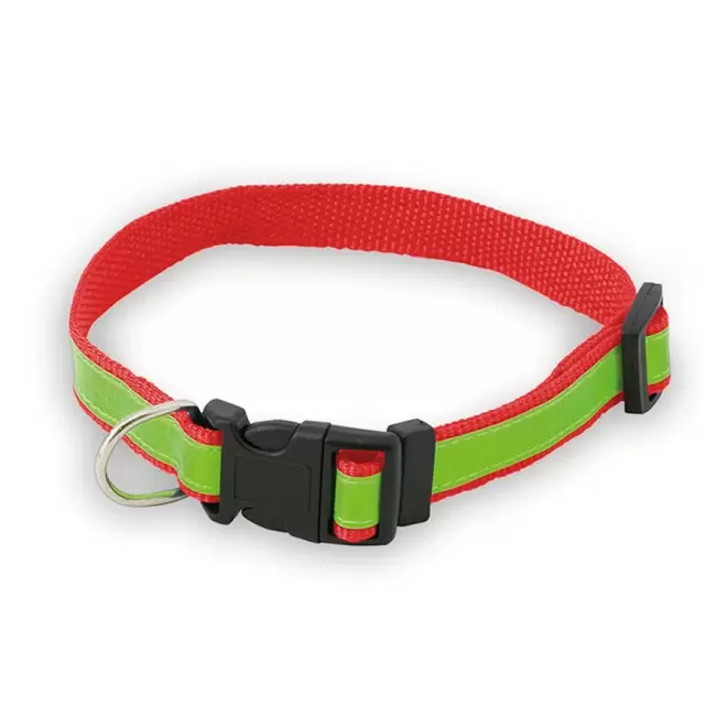 COLLIER PERSONNALISABLE POUR ANIMAUX  'FRIZON' - rouge