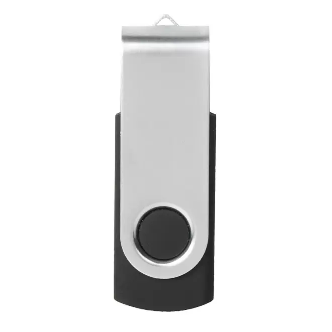 CLE USB PUBLICITAIRE 'TWISTER' 1Go - argenté/noir