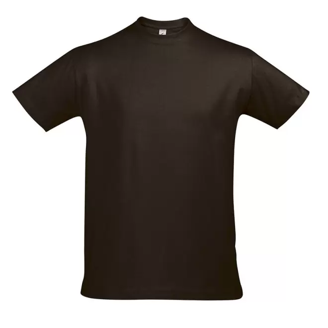 TEE-SHIRT COULEUR HOMME 'IMPERIAL' 190 GR/M² - chocolat