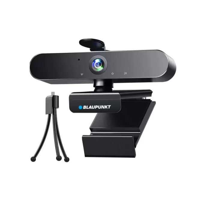 WEBCAM HD PUBLICITAIRE 2K BLAUPUNKT® 'BICAM' - noir