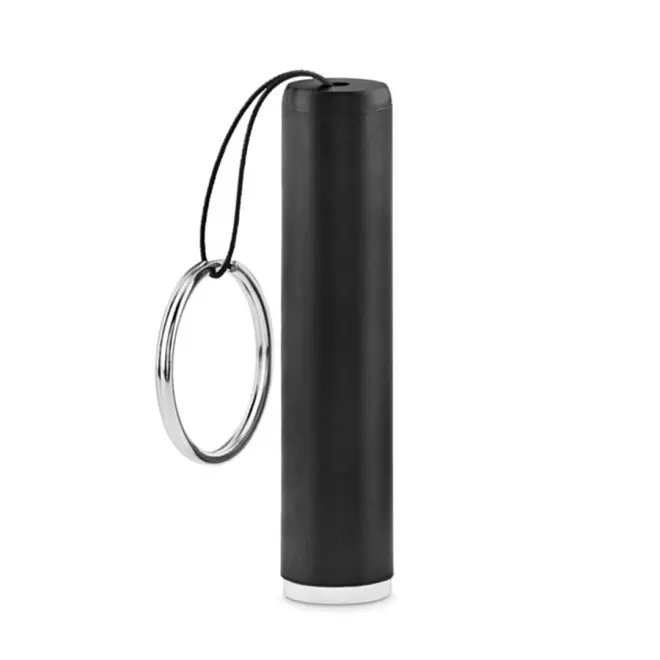 PORTE-CLES LAMPE PERSONNALISABLE 'LUM' - noir