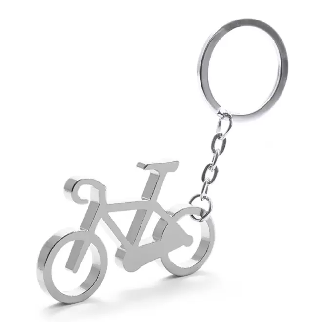 PORTE-CLES PUBLICITAIRE 'REVOLUTIO' - argenté