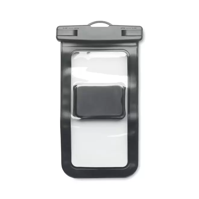 ETUI ETANCHE SMARTPHONE PERSONNALISABLE 'BIKTEL' - noir