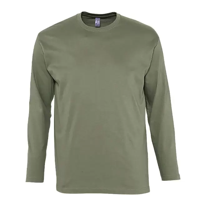 TEE-SHIRT HOMME MANCHES LONGUES 'MONARCH' 150 GR/M² - kaki