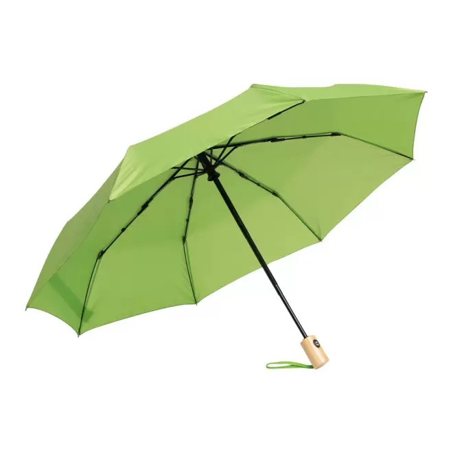 PARAPLUIE PUBLICITAIRE TEMPETE OUVERTURE AUTO 'LUSK MINI' - vert clair